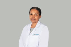 Professional headshot of Sasha Robeye, MD