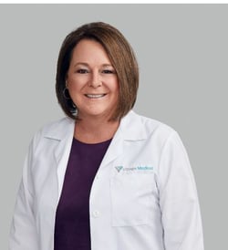 Professional headshot of Christine Leach, FNP