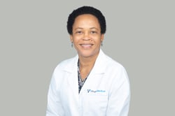 Professional headshot of Anne-Marie Johnrose-Brown, MD