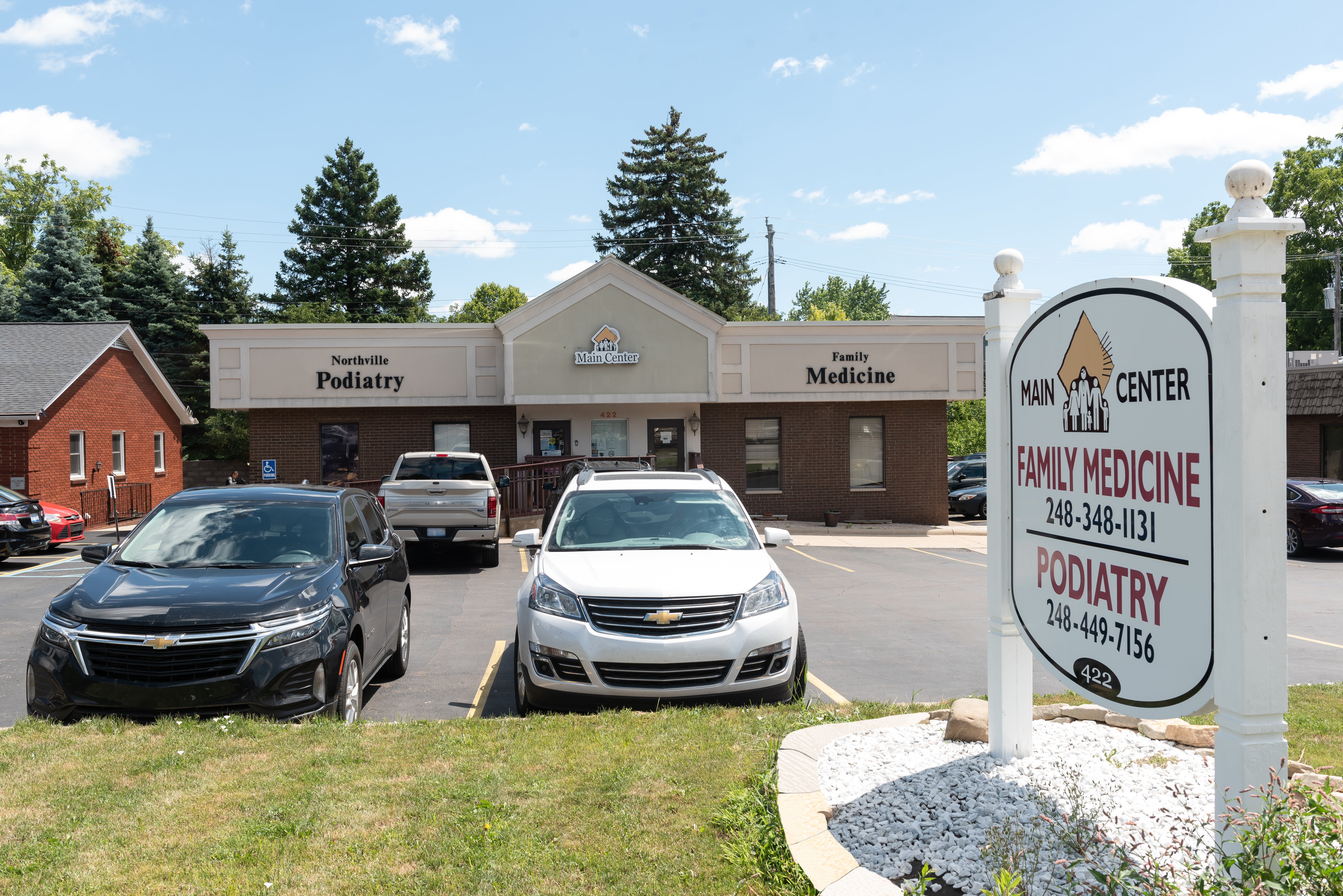 Village Medical - Main Center Family Medicine - Northville - 422 N. Center St.,  Northville, MI, 48167.