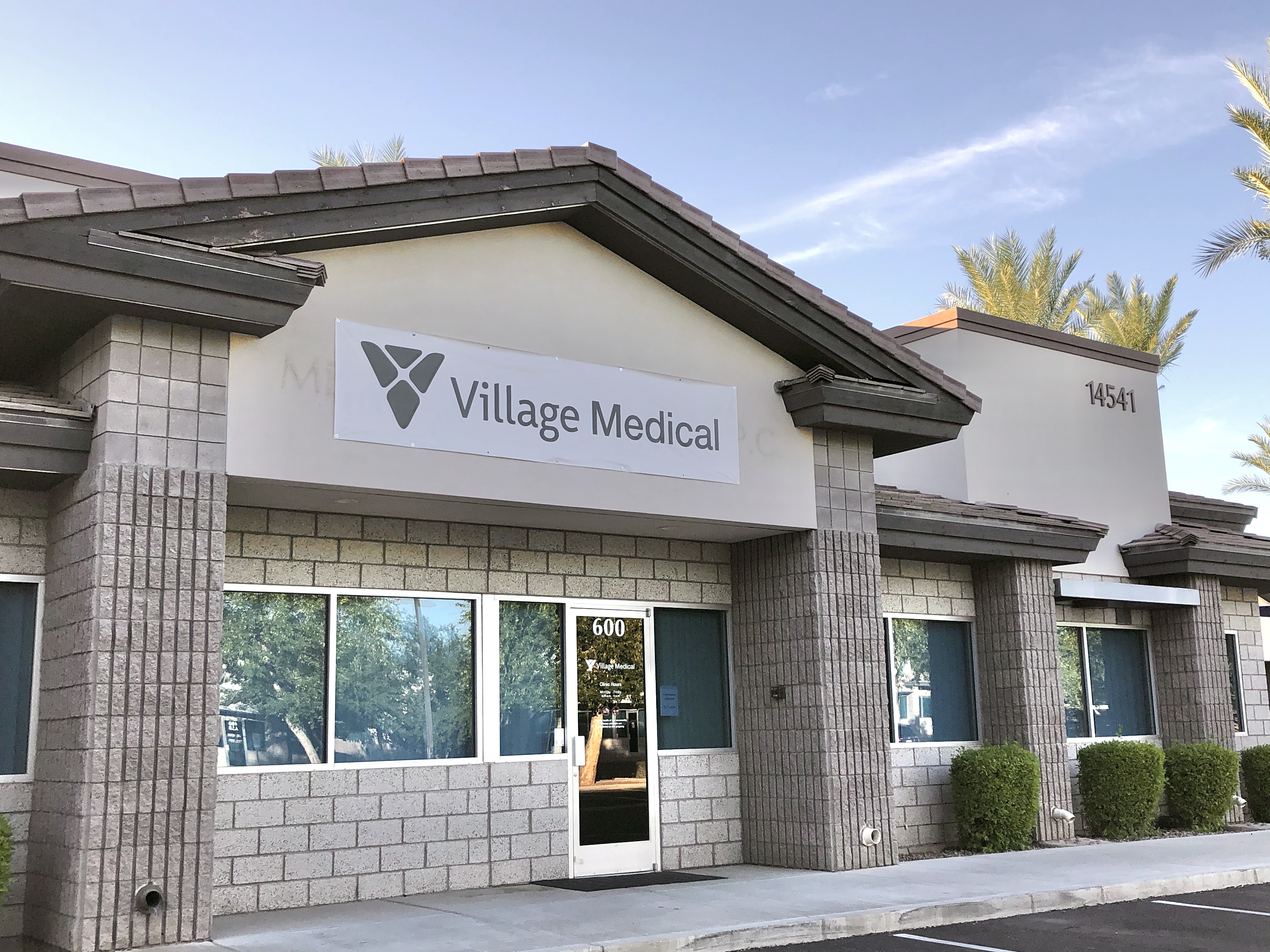 Village Medical - Estrella - 14541 W. Indian School Rd.,  Goodyear, AZ, 85395.